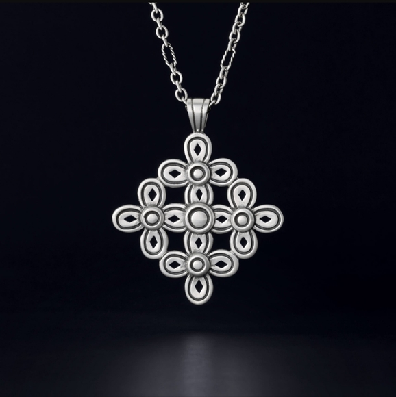 Extremely Rare & Retired James Avery Effloresce Cross - Picture 3 of 16